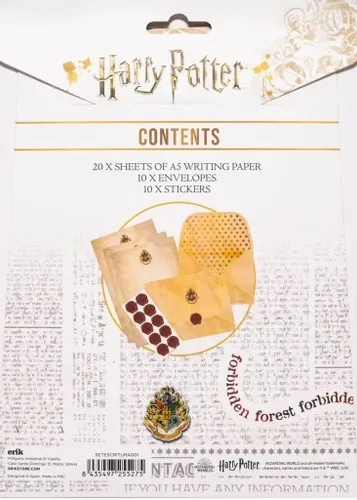 Zestaw do pisania listów Koperty Harry Potter na Arena.pl