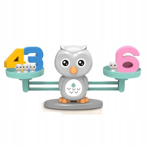 WAGA SZALKOWA BALANSOWA NAUKA LICZENIA RÓWNOWAŻNIA CYFRY ODWAŻNIKI SOWA EDU na Arena.pl