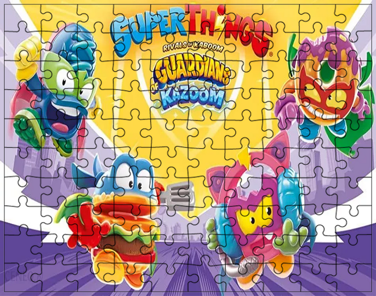 Puzzle Super Zings zdjęcie 1