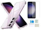 Etui pancerne do SAMSUNG GALAXY S23 PLUS anti shock case + folia ochronna