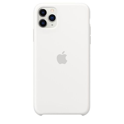 Apple Silicone Case - Silikonowe etui iPhone 11 Pro Max (biały) na Arena.pl