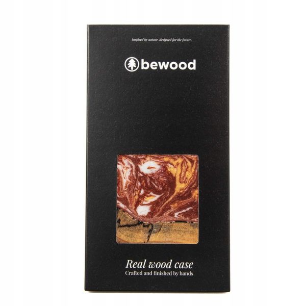 Etui Bewood Unique do iPhone 11 Pro - Planets - Mars z MagSafe zdjęcie 4