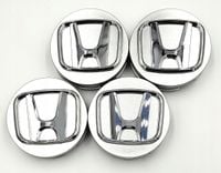 HONDA DEKIELKI na felgi zaślepki felg KAPSLE 57mm 4szt.