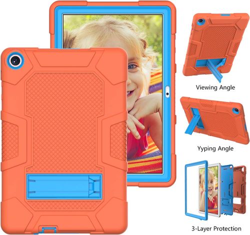 Etui do Samsung Galaxy Tab A 10.1"(T515/T510) z Podstawką Pomarańczowe na Arena.pl