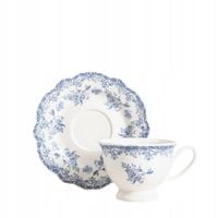 Filiżanka LOURRY ze spodkiem granatowa 0,2 l HOMLA