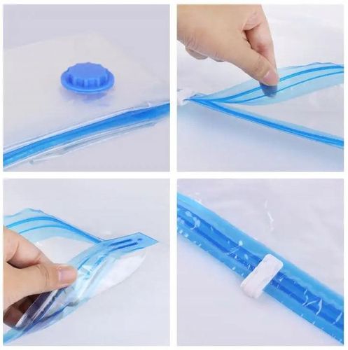 WORKI PRÓŻNIOWE Na Ubrania Pościel Torby, ZESTAW 10 SZTUK + POMPKA na Arena.pl