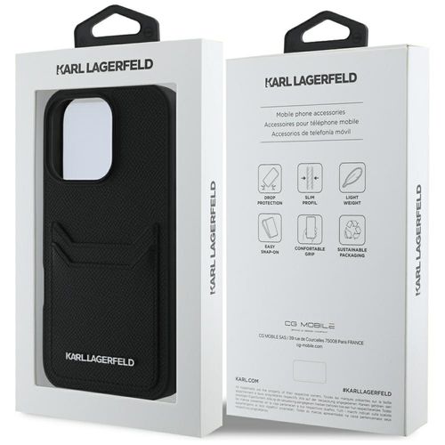 Etui Karl Lagerfeld do iPhone 16 Pro, Czarny na Arena.pl