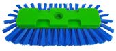 Szczotka do tanków, bez trzonka, pół-owal, zielono-niebieska