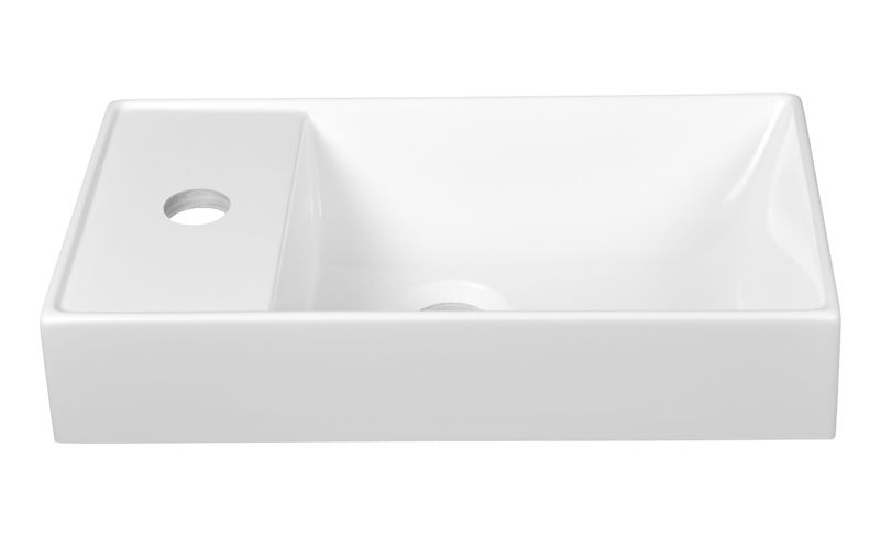 Ekskluzywna Umywalka Small 40x22 z Powłoką NanoShine Mała Toaleta WC zdjęcie 2