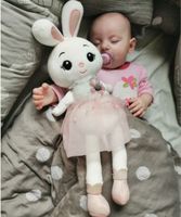 Duża Maskotka Miś Lalka Króliczek Królik GOTOWY PREZENT Urodziny Narodziny