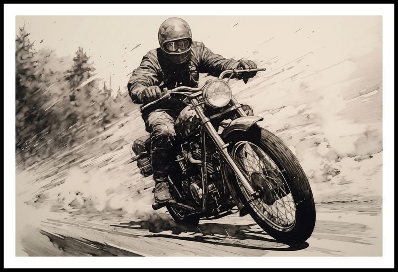Plakat 91,5x60cm Na Pełnej Prędkości zdjęcie 3