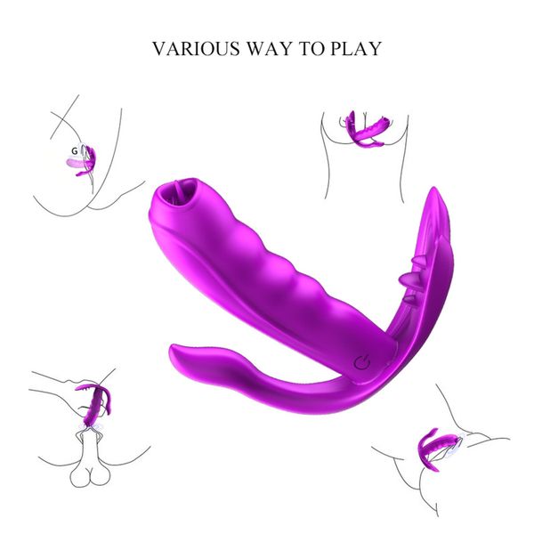 Stymulator-Silicone Panty Vibrator Usb 7 Function / Heating zdjęcie 4