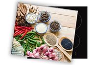 SZKLANA DESKA NA KUCHENKĘ 60x52 033A KUCHNIA