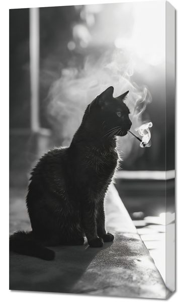 Obraz 50x90cm Kocia Przerwa zdjęcie 1