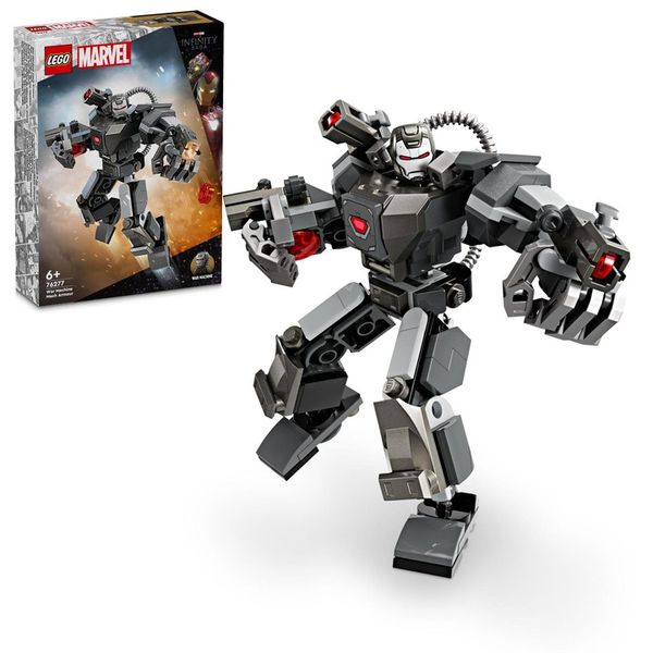 Lego Marvel. Mechaniczna zbroja War Machine 76277 zdjęcie 16