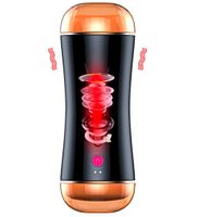 Dwustronny masturbator - 7 funkcji wibracji