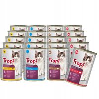 TROPI mokra karma dla kota Mix smaków 20x415g