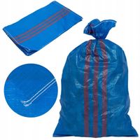 Worki 50x80 NIEBIESKIE na Węgiel 25-30kg 100szt BZ