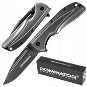 NÓŻ SKŁADANY TAKTYCZNY WOJSKOWY MYŚLIWSKI FINKA DOMINATOR TYTANOWY BLADE