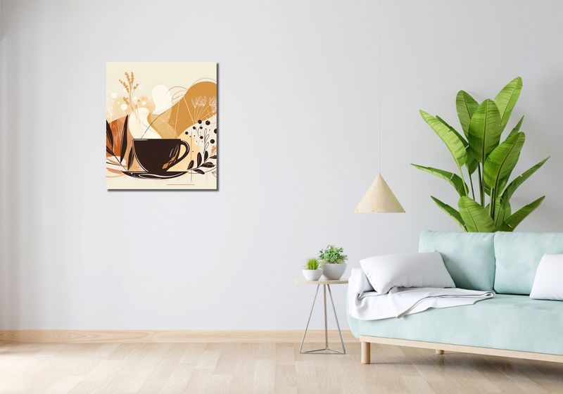 Obraz 60x70cm Aromatyczna Przerwa zdjęcie 2
