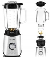 Blender kielichowy SZKLANY KRUSZY LÓD 1,75 L ZEEGMA GRAND VITAMINE