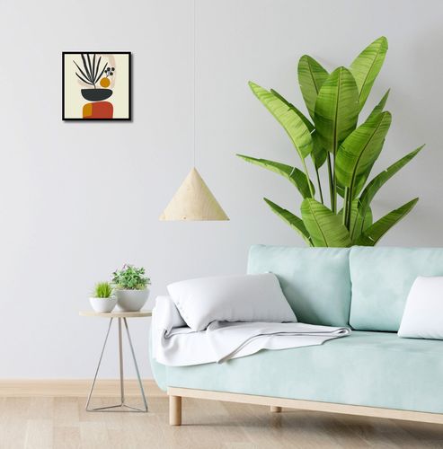 Plakat 30x30cm Botaniczny Wgląd na Arena.pl
