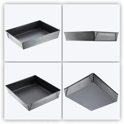 BLACHA FORMA DO PIECZENIA CIASTA BLASZKA PROSTOKĄTNA XXL ZESTAW BLACH 3szt na Arena.pl