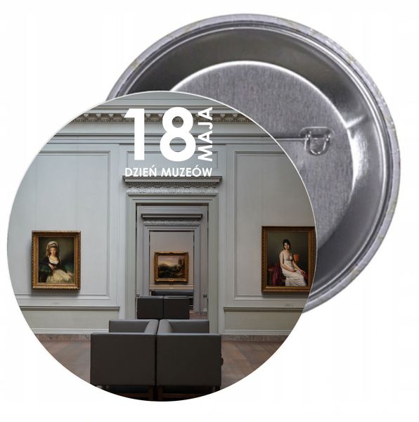 Przypinki buttony DZIEŃ MUZEÓW HIT zdjęcie 1