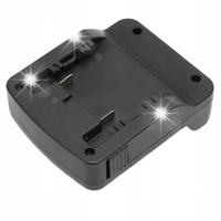 ADAPTER PRZEJŚCIÓWKA DLA AKUMULATORA LITOWEJ METABO 18V CZARNY