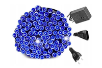 LAMPKI CHOINKOWE 500LED NIEBIESKIE 500SZT LED 34M