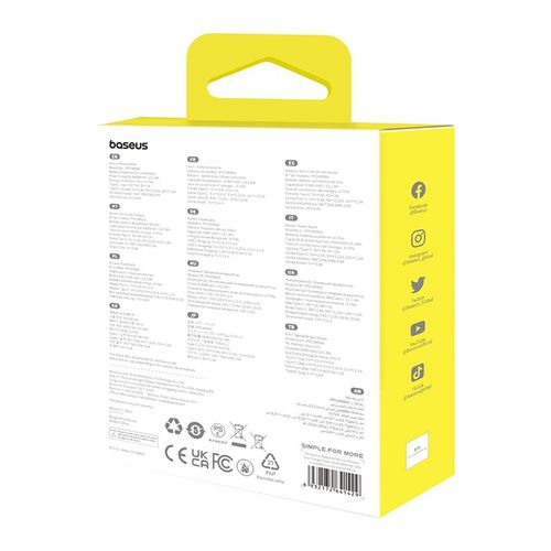 Powerbank 6000mAh Magnetic Mini Air 20W z kablem USB-C - biały na Arena.pl