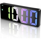 ZEGAR ELEKTRONICZNY LCD Z PODŚWIETLENIEM TEMPERATURA DRZEMKA