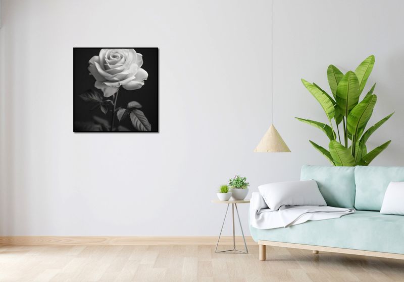 Plakat 70x70cm Płatki Róż zdjęcie 4