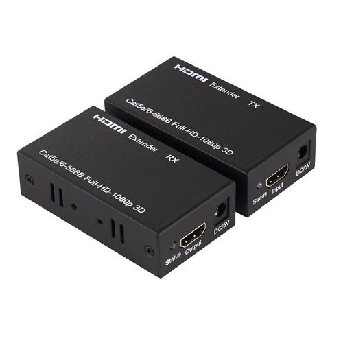 Extender Przedłużacz HDMI na RJ45 LAN 60m 3D Wwa na Arena.pl