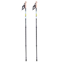 Kijki walkingowe inSPORTline Hiker ∙ 65–135 cm ∙ system Antishock ∙ karbonowe ∙ amortyzacja