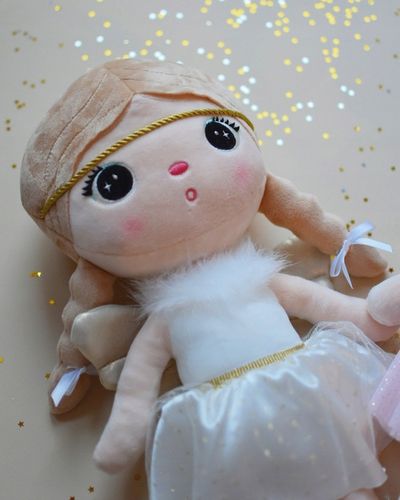 Lalka Metoo Aniołek 70cm z imieniem datą urodzenia na Arena.pl