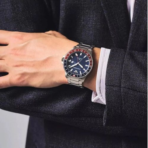 ZEGAREK MĘSKI EMPORIO ARMANI AR11590 - Diver GMT (zi112b) na Arena.pl