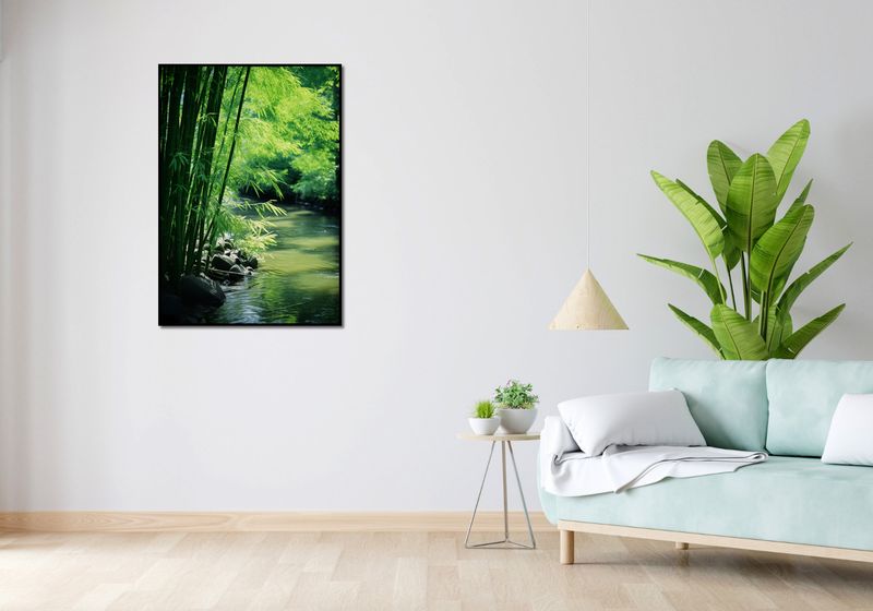 Plakat 70x100cm Spokój Bambusów zdjęcie 4