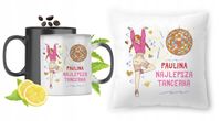 Dla Pauliny Zestaw Kubek Magiczny + Poduszka Z Nadrukiem Ze Zdjęciem