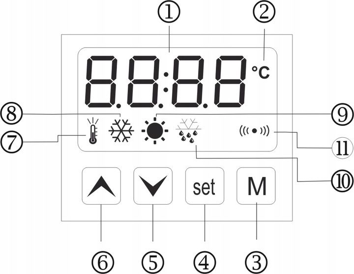 REGULATOR TEMPERATURY TERMOSTAT sterownik czujnik zdjęcie 3