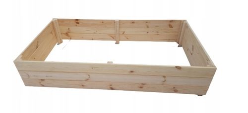 WARZYWNIAK ZIELNIK INSPEKT SKRZYNIA 120x80x30 EKO DREWNIANY WYSOKI na Arena.pl