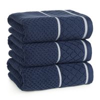 Ręcznik do rąk FAVORI 30x50 cm granatowy bawełniany frotte 550 g/m²