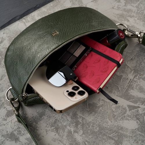 nerka damska skórzana ciemnozielona saszetka pojemna paolo peruzzi t-36-pgb na Arena.pl