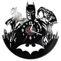 Zegar ścienny z płyty winylowej Batman 81.14
