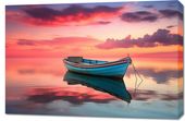Obraz 90x60cm Spokój przed Połowem