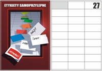 ETYKIETY SAMOPRZYLEPNE A4 100 SZT 70X32 LABELS EP 3479