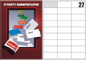 ETYKIETY SAMOPRZYLEPNE A4 100 SZT 70X32 LABELS EP 3479