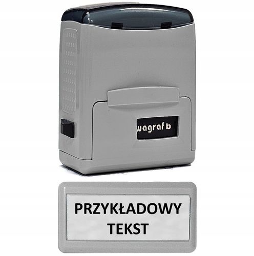 Pieczątka Wagraf B1s do 3 wersów - 12 kolorów obudowy do wyboru na Arena.pl