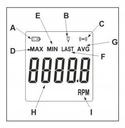 TACHOMETR LASEROWY OBROTOMIERZ CYFROWY MIERNIK OBROTÓW 99999 RPM LCD TAŚMY na Arena.pl