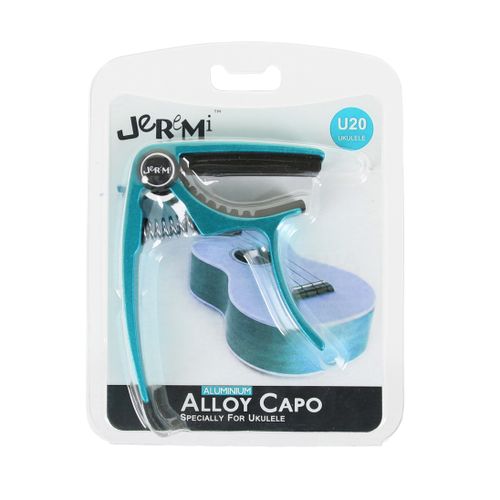 Kapodaster ukulele banjo JEREMI U20 Niebieski na Arena.pl